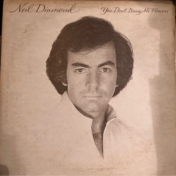Neil Diamond, You Don't Bring Me Flowers - Rock Vinyl LP Record 1978 (CBS 86077) - Picture 1 of 5